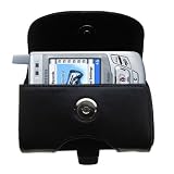 Horizontal Leather Case with Belt Clip/Loop for the Samsung SGH-D415