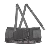 Proflex 100-L Economy with Rubber Track Back Support, Large