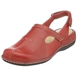 Softwalk Women's La Jolla Slip-On,Red,8 WW