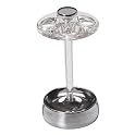 Plastic/Chrome Toothbrush Holder