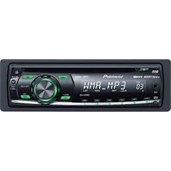 Pioneer DEH 2020 MP Autoradio (CD-Tuner) mit WMA / MP3-Wiedergabe, Front Aux-In, gr�ner Tasten- und wei�er Displaybeleuchtung