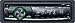 Pioneer DEH 2020 MP Autoradio (CD-Tuner) mit WMA / MP3-Wiedergabe, Front Aux-In, grüner Tasten- und weißer Displaybeleuchtung