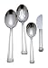 Kitchen & Housewares : Waterford Padova 18/10 Stainless Steel 4-Piece Flatware Hostess Set