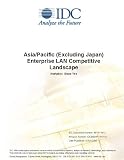 Review IDC Research  / Asia/Pacific (Excluding Japan) Enterprise LAN Competitive Landscape