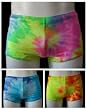Tie Dye Drawstring Square Cut Boy Leg Sizes SM-XXL