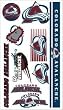 Colorado Avalanche Temporary Tattoos - SET OF 6 - Sports Merchandise