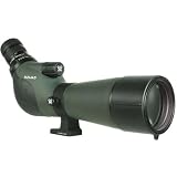 Vortex Optics Nomad 20 - 60x60 Waterproof Angled Spotting Scope with 2.2-1.0 Degree Angle of View, 3.00-1.00mm Exit Pupil & 17-14mm Eye Relief