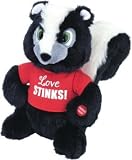 Chantilly Lane Animated Smellvin Skunk Sings Love Stinks
