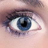 Blue Funky Eyes Contact Lenses (Pair)