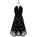 Smocked Waist Embroidered Cotton Dress (Petite, Tall & Misses Sizes XS-3X)