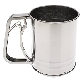 Amco 3-Cup Stainless Steel Sifter by Amco