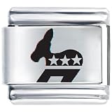 Democrat Italian Charms Bracelet Link