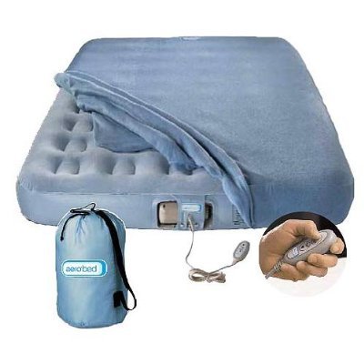 AeroBed One-Touch Comfort Inflatable Air Mattress Bed, Size : Twin