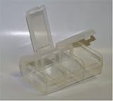 3-to-go Pill Box Organizer Color Clear- Made in the USA