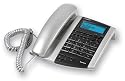 DeTeWe BeeTel 45, Schnurgebundenes analoges Komfort-Telefon mit integriertem digitalen Anrufbeantworter und LC-Display
