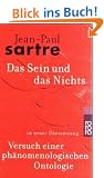 Gesammelte Werke in Einzelausgaben. Philosophische Schriften Band 3: Das Sein und das Nichts. Versuch einer ph�nomenologischen Ontologie