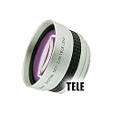 2.0x TELEKONVERTER mit 37mm Anschlussgewinde f&uuml;r z.B. CANON LEGRIA HF21, HF20, HF200, HG21, HG20, SONY HDR-XR500VE, XR520VE, SR11E, SR12E, SR5, SR7E, SR8E, CX520VE, CX505VE, CX11E, CX6EK, UX3E, UX7E, HC9E, DCR-SR190E, SR290E, DVD406E, DVD506E, HC85E, HC1000E, PC330E, TRV245E, TRV245E, TRV250E, TRV255E, TRV265E, TRV270E, TRV285E, TRV340E, TRV345E, TRV740E, CCD-TRV218E, TRV228, TRV238E, TRV408E, TRV418E, IP220E, PANASONIC HDC-SD100 / HS100, SD9 / HS9, SDR-S26, S150 / 100, H90 / H80, VDR-D310, D220, GS330 / 320, etc.