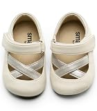 Frances White Leather Shoe with Metallic Silver Crisscross ~ infant Frances White Leather Shoe with Metallic Silver Crisscross ~ infant