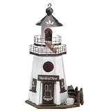 Wood Lighthouse Birdhouse by ACG