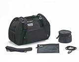 Bergan Comfort Carrier Soft-Sided Pet Carrier, Plus w/Pet Connect, Small, Black