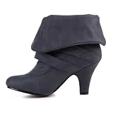 Produkt-Bild: Damen Schuhe, STIEFELETTEN, BOOTS, 2737, Synthetik in hochwertiger Leder Optik