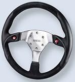 Sparco (015TF502TUV) Flash 5 Steering Wheels - 350mm/Dish 35mm (Black/Red/Black)
