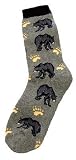 Black Bear Tracks Socks