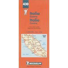 Michelin Italy Central Map No. 430 (Michelin Maps & Atlases)