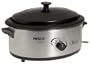 Nesco American Harvest 4816-25-30 Non-Stick 6-Quart Roaster Oven, Stainless Steel