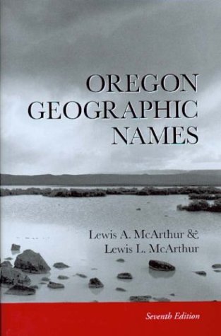 Oregon Geographic Names
