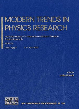 Cover image : Modern Trends of Physics Research: First International Conference On Modern Trends in Physics Research, MTPR-04, Cairo, Egypt, 4-9 April 2004 (Aip Conference Proceedings)