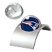 New England Patriots NFL Spinning Desk Clock