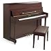 Suzuki M-34 43-Inch Acoustic Console Upright Piano,Mahogany Brown