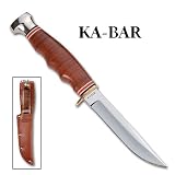 KB1232 - KABAR HUNTER W/ LEATHER SHEATH