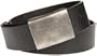 Leather Island Men's Rock n Roll Vintage Jean Belt,Charcoal,40