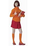 Scooby Doo Cartoon Character Velma Costume Couples Costume Idea Halloween