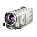 Sanyo Xacti VPC-FH1EX Full HD-Camcorder (SD/SDHC-Card, 10-fach opt. Zoom, 8 Megapixel, 7,6 cm (3 Zoll) Display)