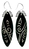 350 Healing Tribal Rythms Earrings / Organic / Silver Jewelry of Bali