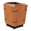 Rolodex 19231 Executive woodline ii pencil holder, 3-1/4w x 3-1/4d x 4-5/8h, cherry