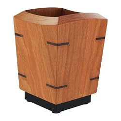 Rolodex 19231 Executive woodline ii pencil holder, 3-1/4w x 3-1/4d x 4-5/8h, cherry