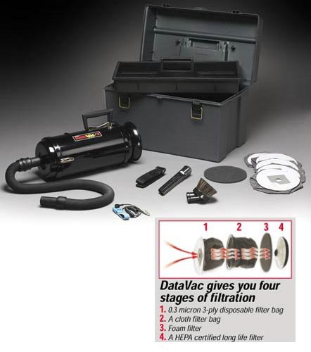 MetroVac DV3ES1220 Anti-Static Computer Cleaning System 1.7-HP 220 Volt