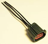 9008 / H13 Headlight Plug (Connector or Socket) Harness with USA made 16 GAUGE Wires and Moisture Seals