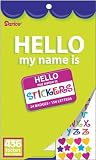 Velvet Sticker Book, Hello My Name Is, 436 Stickers