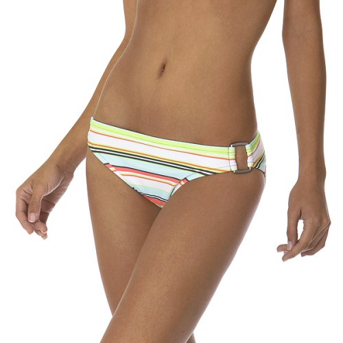 Mossimo Black: Stripe Hipster Swim Bottoms - Multicolor