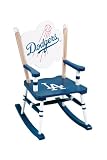 Los Angeles Dodgers Mlb Wooden Rocking Chair