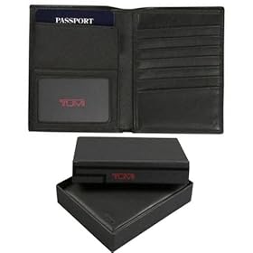  Tumi Meridian Passport Case Travel Wallet