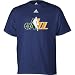 Search : adidas Utah Jazz Navy Blue 2010 Draft Dribbler T-shirt