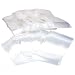 500 White Block Reclosable Zip Bags Resealable Lock 6" x 4"