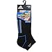 adidas Men's Climacool II Low Cut Socks (Pack of 2), Black/Bright Royal/Vista Grey, One Size