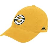 adidas Seattle SuperSonics Yellow Basic Logo Flex Fit Slouch Hat